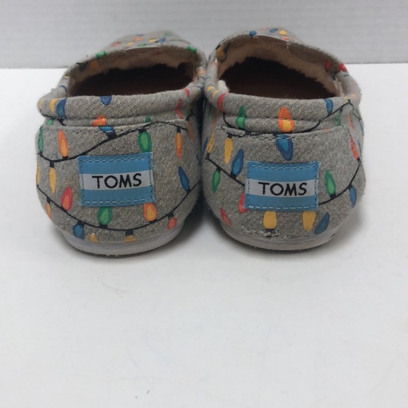 Toms flow in dark tree lights slip on shoe - Picture 3 of 7